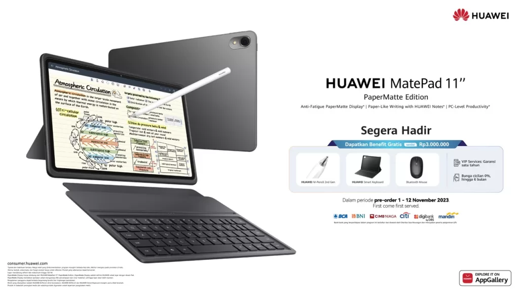 HUAWEI MatePad 11 Papermatte Edition - Bundling