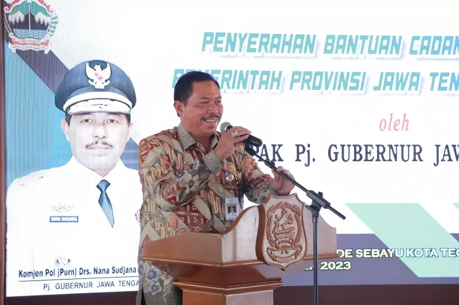 Nana Sudjana, Pj Gubernur Jawa Tengah