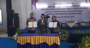 Kolaborasi Bappenas dan UNDIP Wujudkan SDGs lewat Pendidikan, Riset, dan Pengabdian