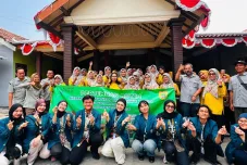 Gandeng KWT Se-Kecamatan Bulu, KKN Undip Ubah Limbah Dapur dan Pertanian Jadi Pupuk Organik Cair